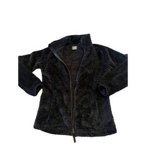 Free2B Ladies' Butter Pile Fleece Jacket Full Zip Soft Handfeel Black